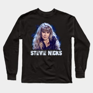 Stevie Nicks Captivating Chords Long Sleeve T-Shirt